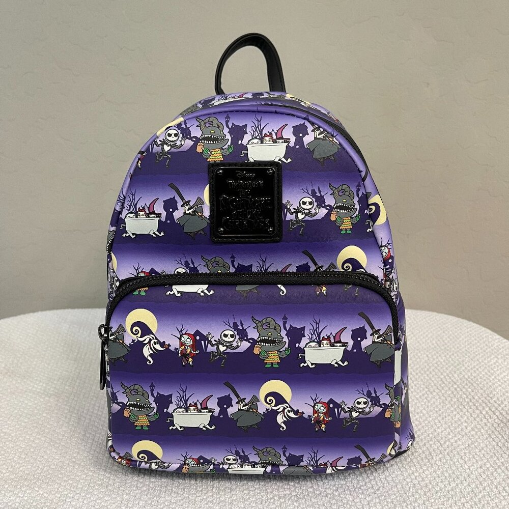 LOUNGEFLY ~ Disney Nightmare Before Christmas Mini Backpack - NWT!